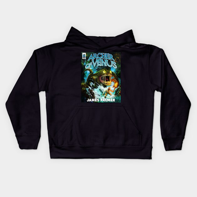 Archer of Venus Kids Hoodie by Mechanoidpress